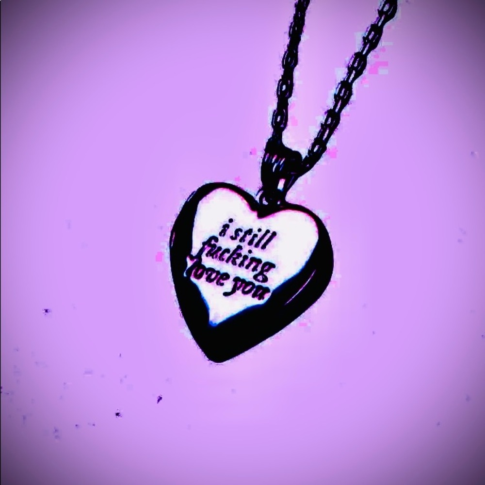 Olivia Rodrigo I still F*ing love you necklace brand new